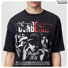 Camiseta vintage   Chaleco negro vintage| Fideos de Arroz Yongqi camisas de mujer sudaderas para mujer sueter blusa casual mujer verano vestidos de graduación - Negro - Ver 1