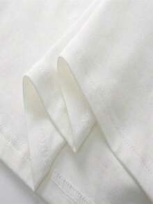 ComfortableCamiseta de mujer moderna y a la moda con estampado de diseño de hermanas – cuello redondo, diseño de manga corta, adornada con detalles de brillantina y lazos, lavable, corte regular, top deportivo y versátil para mujer, cómoda para el uso diario, diseño de manga recta, tela ligeramente transparente. Camiseta de algodón puro de g, elegante y cómoda de llevar, adecuada para fines de semana, salidas, compras, viajes al aire libre y ocasiones casuales diarias; la tela es de alta calidad y duradera, apta para todas las estaciones, una camiseta de manga corta con cuello redondo, corte holgado, estilo vintage urbano y unisex. Camiseta Holgada y Versátil de Manga Corta para Mujer - Blanco - Ver 6