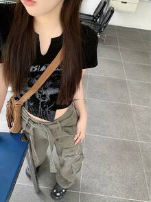 Women Tops - Apricot - View 2