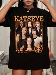 Women T-Shirts - Black - View 6