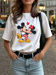 Women T-Shirts - White - View 4