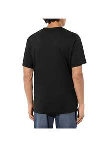 Giant Ice Cream T-Shirt For Men And Women, Unisex, Funny, 183g Cotton - Short Sleeve Crew Neck T-Shirt For Everyday Use, Machine Washable - Perfect For Summer And Outdoor Activities. - 黑色 - 查看 2