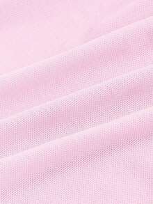 Top Sin Tirantes De Mujer Con Dobladillo Asimétrico - Rosa Pálido - Ver 3