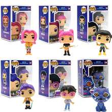 1PC Witch Hunt Group K-POP Q Version Doll Figure Simulation Model Ornament Toys Star Peripherals Figures Doll Models Cake Ornaments Doll Cartoon Models Party Gifts Birthday Gifts Classroom Gifts - Multicolor - View 2