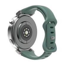 1條適用於華為GT3 (42mm) (43mm)、GT1/2/3、Watch4/4Pro (46mm) (48mm)的可調節式柔軟透氣防汗錶帶，粉色、星光色、綠色等多色可選，輕量快乾通用替換運動錶帶，適合18mm、20mm、22mm寬度矽膠錶帶，兼容三星及其他智慧手錶 - 彩色 - 查看 28