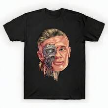 Erling haaland Cyborg art Design T-Shirt Hoodie Stickers T-Shirt unisex de la de algodón puro de alta densidad de 220 g. C-AmiS-eta uniS-ex 100 % aL-Godón de - Tejido de alta densidad. Apta para todo tipo de perS-onas, ya sean mujeres o hombres. Tejido duradero de alta C-Alidad apto para todas las estaciones, suave al tacto pero duradero. Tops transpirables. Conjuntos de otoño para mujer. Conjuntos de vaC-Aciones para mujer. Disfraz de Halloween para mujer. - Negro - Ver 6