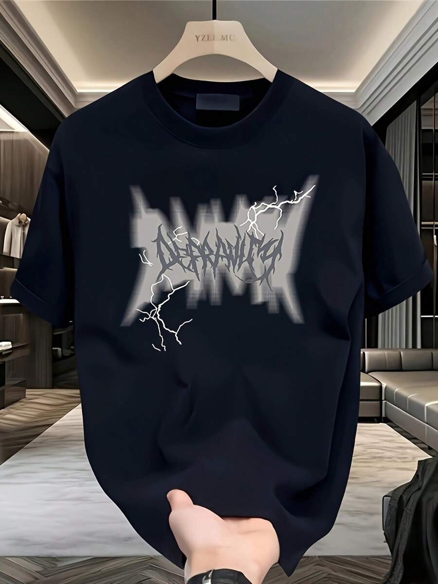 Men T-Shirts - Black - View 1