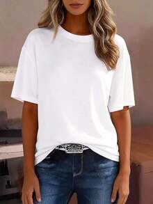 Women T-Shirts - White - View 3