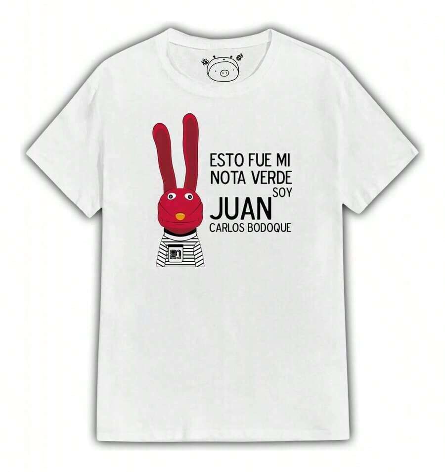 31 Minutos Juan Carlos Bodoque T-Shirt Aesthetic 4 - White - View 1