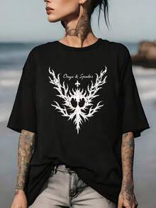 Una camiseta de manga corta para mujer, de estilo retro y moderno, adecuada para actividades al aire libre en primavera y verano, camiseta especial para festivales de verano con diseños de obsidiana y pala negra - diseño único, ideal para salidas con familiares y amigos, trabajo informal, regalo de cumpleaños, camiseta de 180G.blusas para mujer,blusas casuales para dama,tops,, mujer premium,y2k,playeras de mujer curvy,ofertas y liquidaciones ropa mujer,playeras deportivas para mujer,,playeras de hombre, mujer,blusas>elegante 489N - Negro - Ver 1