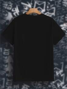 Camiseta MexicanPure, Camiseta de Manga Corta Estampada para Mujer, Camiseta de Algodón, Moda Verano - Negro - Ver 3