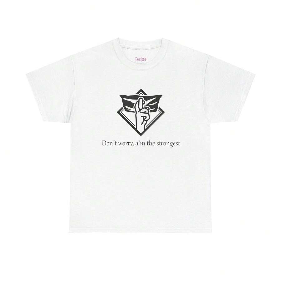 Camiseta UniS1ex Heavy Cotton T1EE inspirada en jjk Gojo, soy el anime más fuerte220g Cla-ssic Cotton T-Shirt - UniS-ex - The Shirt You A-lways NeededSuitable for all people, whether woM-en or M-enhigh-quality durable fabric suitable for all seans,ft to the touch but built to lastBreathabletops woM.en fall outfiT.S for woM.en vaC.Ation outfiT.S woM.en Easter, St. Patrick's Day costume - Blanco - Ver 1