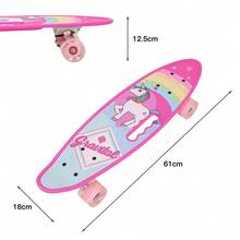 Planches à roulettes normales - Rose bonbon - Voir 7