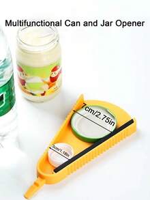 1pc Multi-Function Twist Cap Opener, Non-Slip Effortless Lid Remover, Kitchen Gadget, Can Opener, Bottle Cap Opener, Suitable For Kitchen Tools - View 3