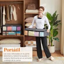Foldable Storage Bags - Gris - View 6