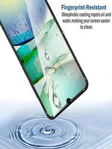 3片裝 HD 鋼化玻璃全螢幕保護膜，相容 15T 14T Poco X7 Note 13 12 14 4G 5G 14C 13C / 相容 Galaxy A57，9H 硬度防爆防刮手機螢幕保護膜，無氣泡、光滑疏油層、自動吸附、易安裝，支援指紋辨識 - 無色 - 查看 8