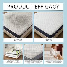 1 pièce/150 ml/300 ml Nettoyant pour matelas et nettoyant à sec - Nettoyage sans eau, élimination super efficace des taches, grande capacité, conception sans démontage, nettoie en un seul passage, élimine les taches sans laisser de traces - L'outil et le produit de nettoyage ultime pour nettoyer toutes les surfaces en tissu de votre maison - Liquide - Voir 5