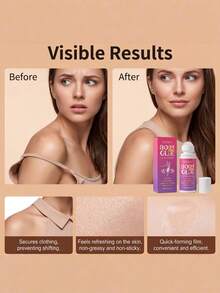 Body Roller Glue, Gentle Moisturizing Smooth Application Comfortable Skin Refreshing Non-Sticky - A - View 2