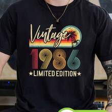 Camiseta impresa para hombres y mujeres - Negro - Ver 1