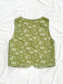 Camiseta de tirantes con textura informal para mujer - Multicolor 2 - Ver 2