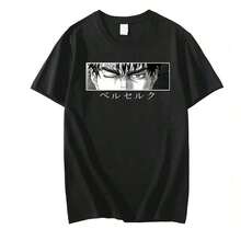 New Arrival Men's Clothing Men's T-Shirt Graphic Print T-Shirts Men's Clothing Anime Print - 白色 - 查看 9