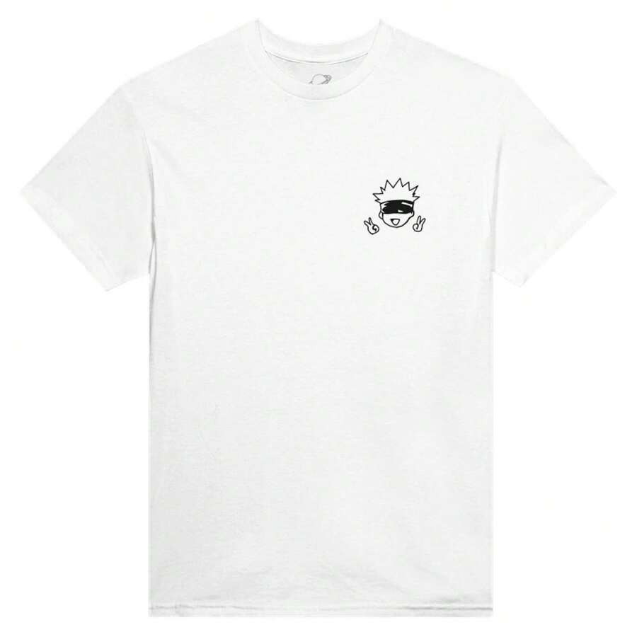 Camiseta de anime chibi220g Cla-ssic Cotton T-Shirt - UniS-ex - The Shirt You A-lways NeededSuitable for all people, whether woM-en or M-enhigh-quality durable fabric suitable for all seans,ft to the touch but built to lastBreathabletops woM.en fall outfiT.S for woM.en vaC.Ation outfiT.S woM.en Easter, St. Patrick's Day costume - Blanco - Ver 1
