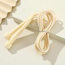 1pc, Simple Solid Color Jump Rope, Fat Burning Fitness Weight Loss Sports Professional Jump Rope - Multicolor - View 4