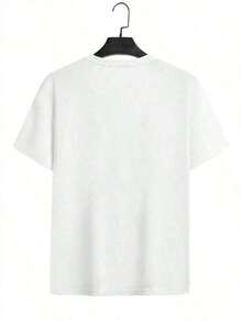 'Summer Vibes' Print T-Shirt, Size S, Cute T-Shirt, Party T-Shirt, Beach T-Shirt, Summer T-Shirt - 藍霧 - 查看 4