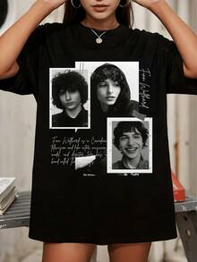 Women T-Shirts - Black - View 7