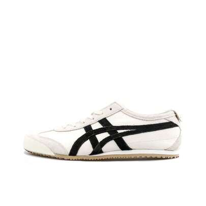  Onitsuka Tiger MEXICO 66 BLACK Unisex - T Rendy, Versatile, Shock-Absorbing, Durable, Breathable, Supportive, Balanced, Lightweight Low-Top Casual Shoes - Unisex - Birch Black