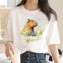 0022- New Summer T-Shirt With Bingo Design, Funny, Queen Of The Game, Gift For Women, Round Neck T-Shirt - 白色 5 - 查看 6