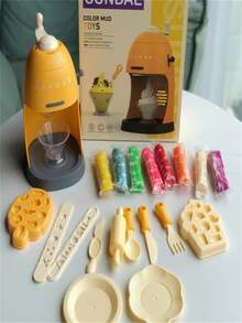 Kids Play Dough DIY Ice Cream & Noodle Maker Toy Set, Suitable For 3-12 Years Old Boys And Girls, Birthday Gift - Multicolor - View 7