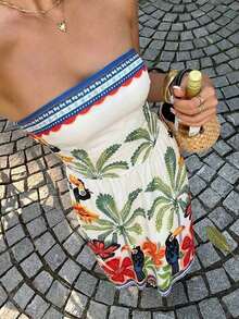 Women Midi Dresses - 彩色 - 查看 2