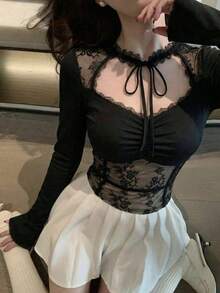 Women Tops - White - View 4