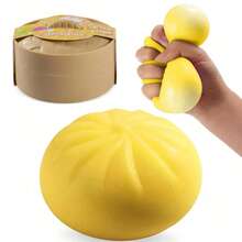 Bộ 5 món đồ chơi bóp hình bánh bao, đồ chơi bóp bằng bột nhào lớn dễ thương, mềm mại và bông xốp giúp giảm căng thẳng. Đồ chơi giảm căng thẳng hình bánh bao hấp phù hợp cho người lớn và mọi lứa tuổi, quà tặng tiệc tùng kèm máy hấp. - Nhiều màu - Xem 6