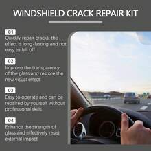20ml Auto Glass Coating Kit, Hydrophobic Rainproof & Anti-Fog Agent For Car Windshield, Oil Film Remover Polish With Sponge For High Visibility - Multiple - View 6