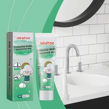 jakehoe 除垢凝膠:廚房、浴室、水槽、馬桶、爐灶除油污與除垢多功能清潔凝膠,可清潔多種表面,快速去除鏽斑與油垢,恢復表面光澤 - 去污去黴凝膠 - 查看 4