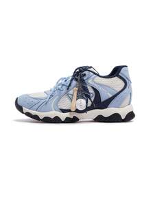 CAMEL CROWN Women's Outdoor Casual Shoes: Stylish, Comfortable, Versatile, Sporty, And Eye-Catching Lightweight Mary Jane Sneakers - Blue - View 2