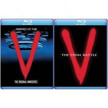 V: Complete 1983 TV Miniseries+ Final Battle Blu Ray Includes Glossy Print Cinema Art Card - View 2
