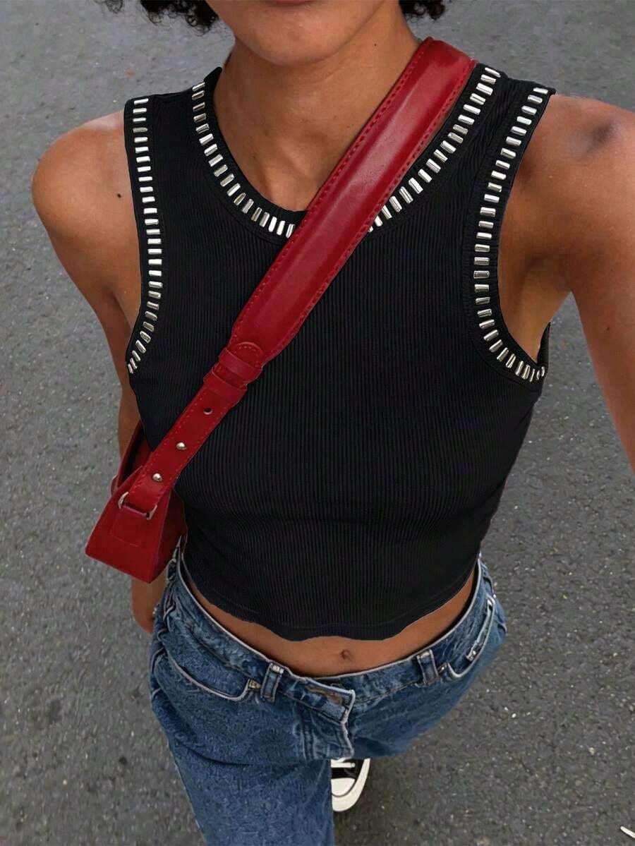 3 piezas Camiseta de mujer de cuello redondo con estampado gráfico de lemas de Brasil, Italia y España - Negro - Ver 1