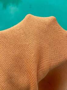 Conjunto de 2 piezas de top de tirantes vintage amarillo sexy y falda larga de punto de talle bajo, moda de playa de verano para mujer - Amarillo - Ver 6