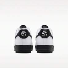 Nike Giày thể thao nam AIR FORCE 1 '07, kiểu dáng cổ thấp FJ4146-129 - Đen và trắng - Xem 4