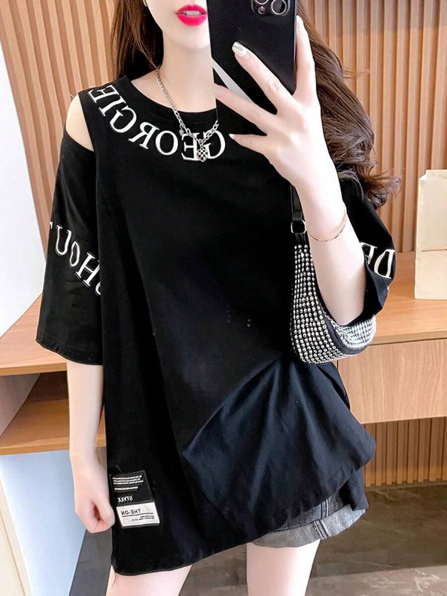 Women Tops - Black - View 1