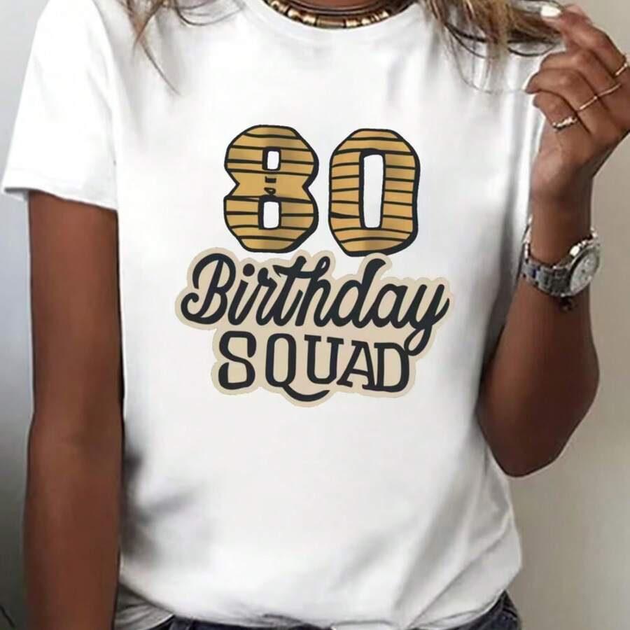 Camiseta impresa para hombres y mujeres - Blanco - Ver 1