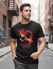Bloodsport T-Shirt Or Bloody Contact With Van Damme - Black - View 2