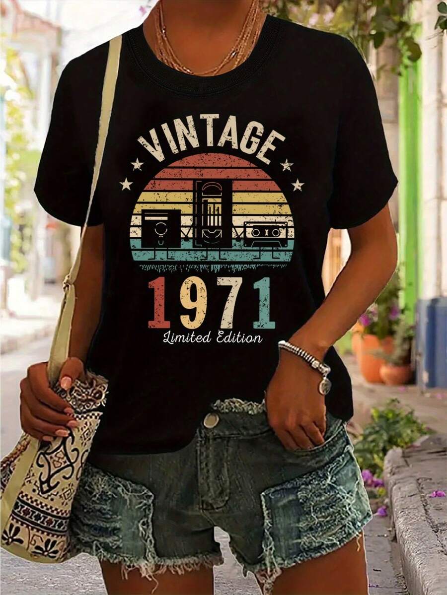 Women T-Shirts - Black - View 1