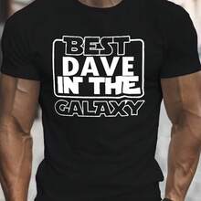 Camiseta impresa para hombres y mujeres - Negro - Ver 1