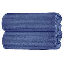 Bộ 2/4 khăn mặt siêu mềm, khăn lau cao cấp bằng sợi microfiber, thấm hút tốt và nhanh khô, chất liệu nhung san hô, khăn lau đa năng dùng cho phòng tắm, khách sạn và phòng tập thể dục. - Nhiều màu - Xem 9