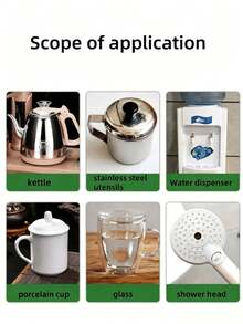 Lemon Descaler, Descaling Agent, Can Remove Limescale And Tea Stains From Household Kettles, Dirt Remover, Stain Remover, Deep Cleaning Agent For Coffee Machines, Can Remove Stubborn Stains. - Powdery - View 6