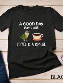 1 Piece Good Girl T-Shirt, Gift For Enthusiastic Readers, Dark Romance T-Shirt, T-Shirt For Literature Lovers, Funny T-Shirt For Book Lovers, Gifts For Readers, Literary Style, 180g, 100% Cotton, Designs Are Printed. Unisex. - 黑色 8 - 查看 11